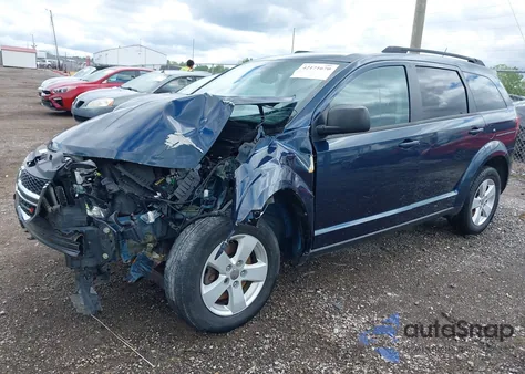 2014 Dodge Journey Se из США, поврежденный, VIN 3C4PDCAB5ET268315